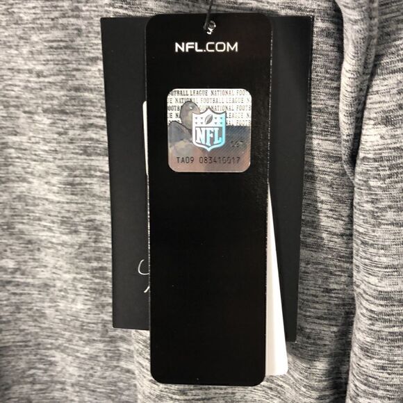 NFL MSX by Michael Strahan Heathered Gray Lions Performance Long Sleeve Tee - Picture 3 of 7